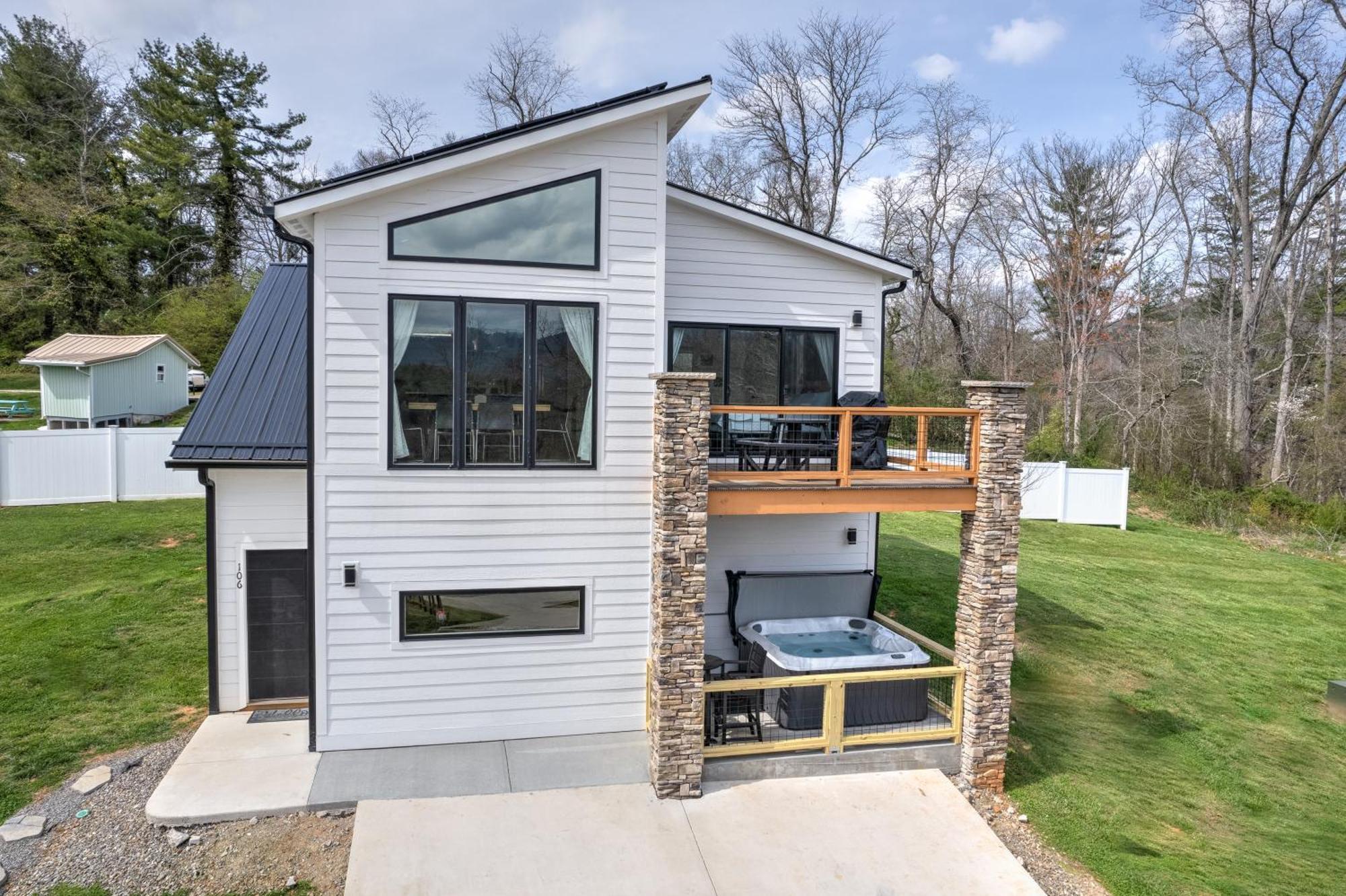 Mon Tresor, Modern Mountain Views With Deck Weaverville Exterior foto