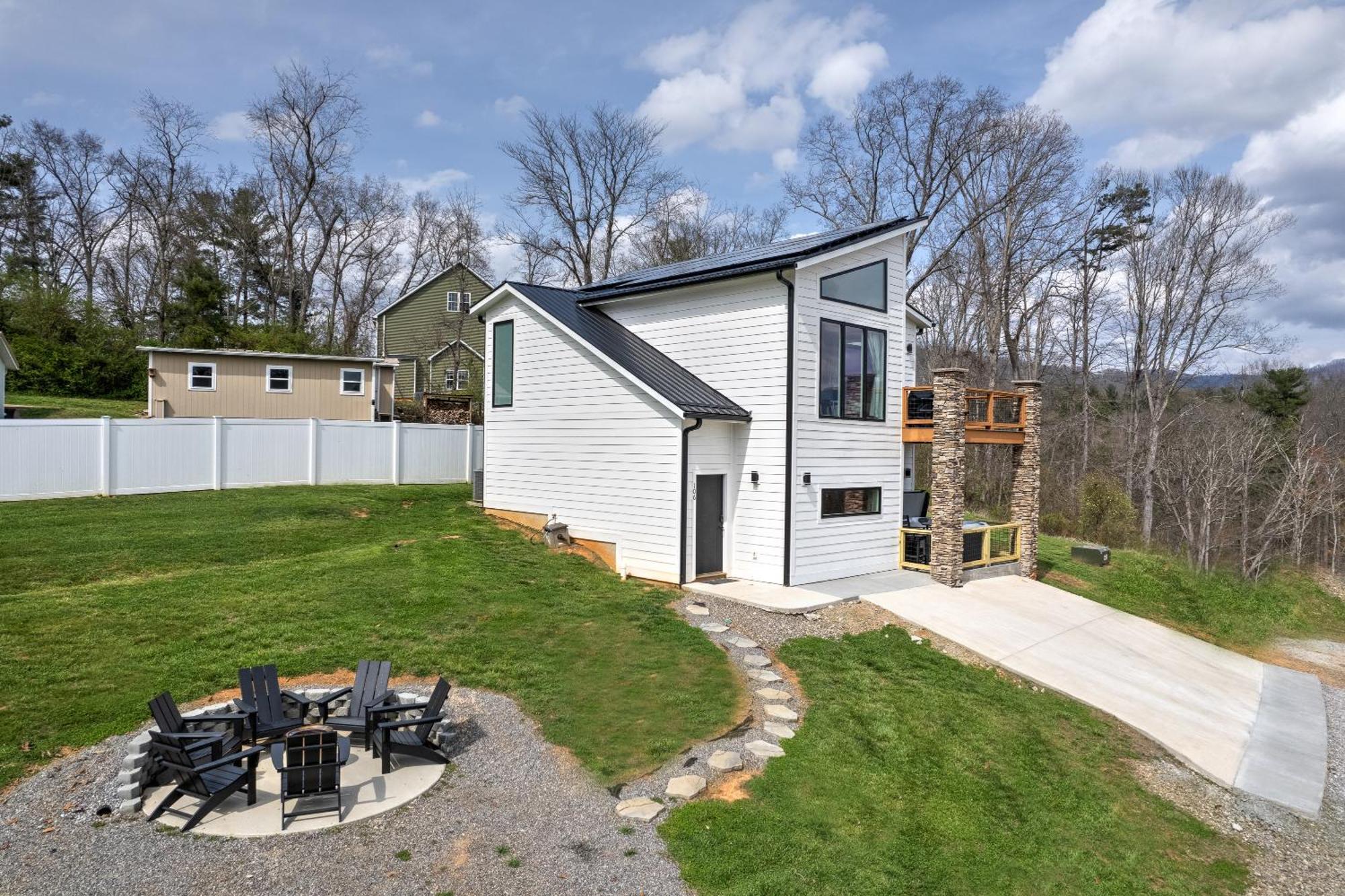Mon Tresor, Modern Mountain Views With Deck Weaverville Exterior foto